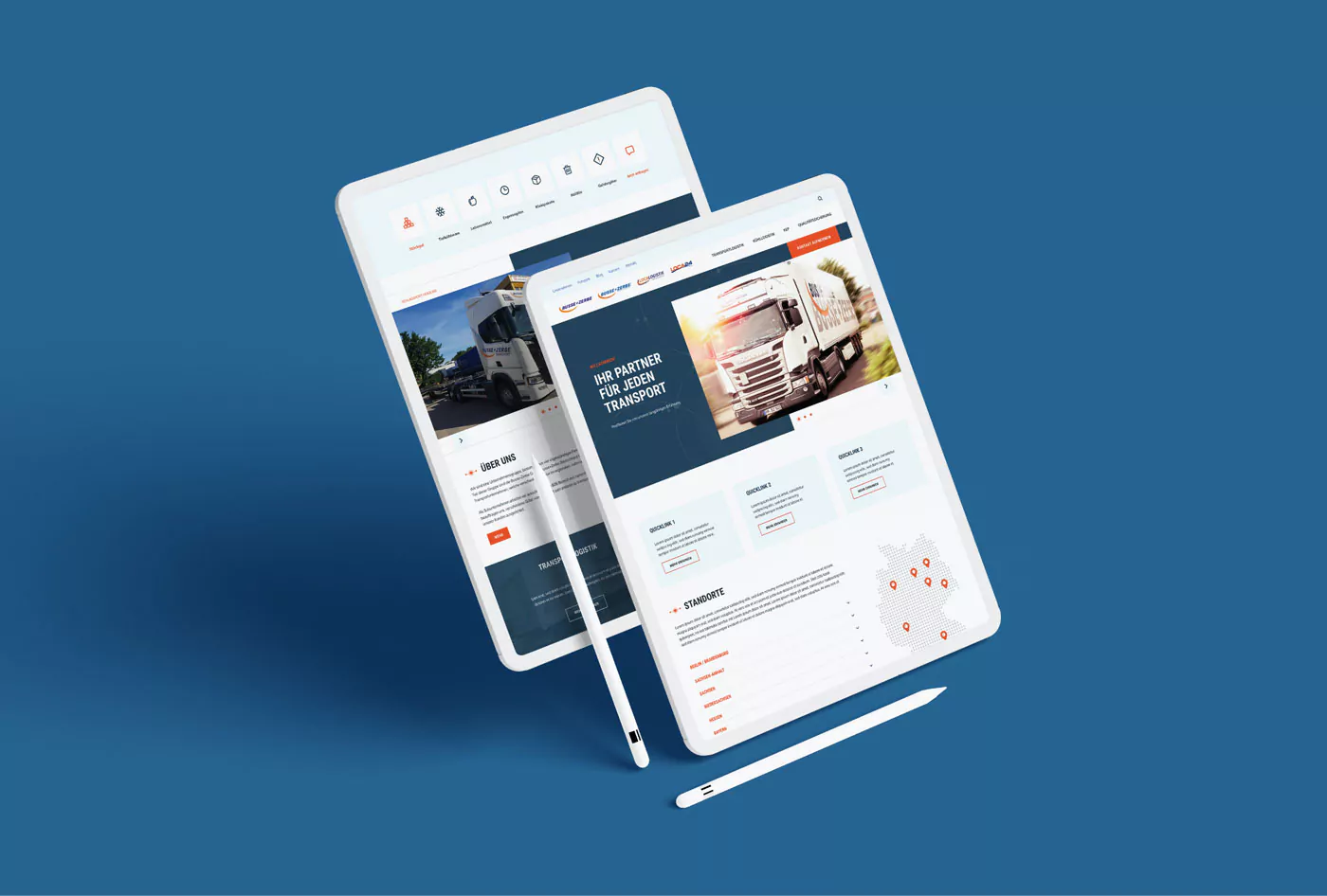 Website für Busse und Zerbe