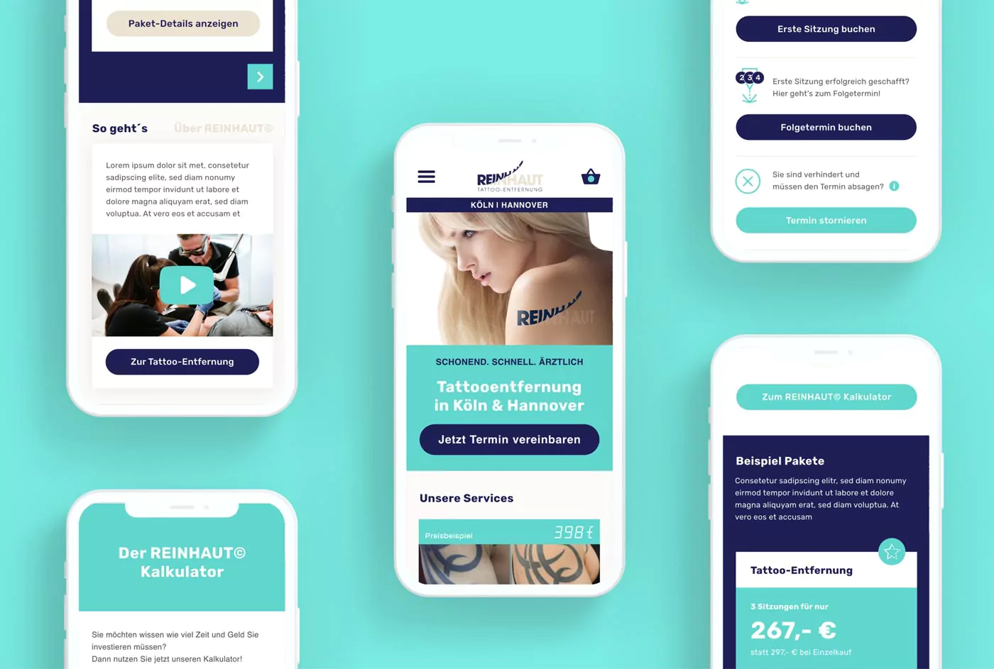 Website für Reinhaut